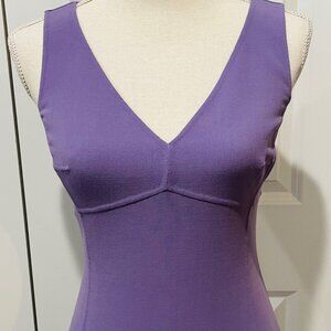 Michael Kors Collection Lavender Deep V Dress